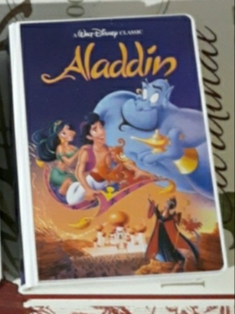 Jasmine Figure In Vhs Case